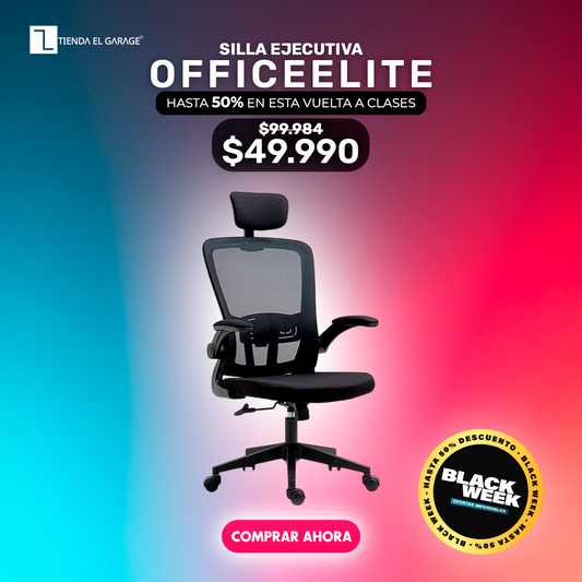Silla Ejecutiva oficina officelite Escritorio Ergonomic Con Apoyacabeza y Brazos Premium
