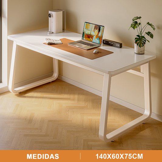 ESCRITORIO VINTAGE MINIMALIST ERGO LITE WHITE MADERA 140x60x75 XP-8
