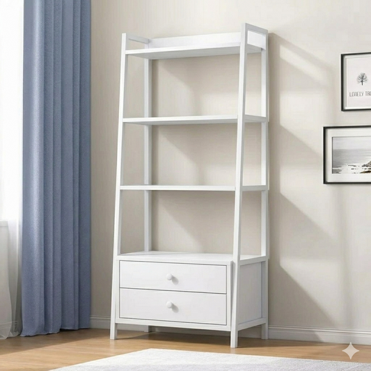 Estantería Metálica 4 Niveles Tipo Librero Living Comedor