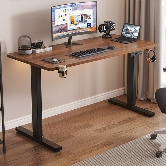 Escritorio Eléctrico Regulable SJ-1 Walnut Altura 73-122 cm Motor Silencioso