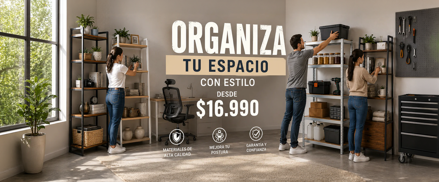 Soluciones de organización para cada rincón