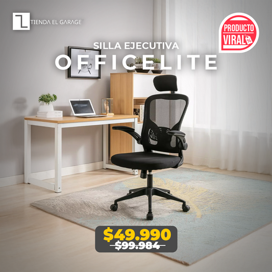 Silla Ejecutiva oficina officelite Escritorio Ergonomic Con Apoyacabeza y Brazos Premium