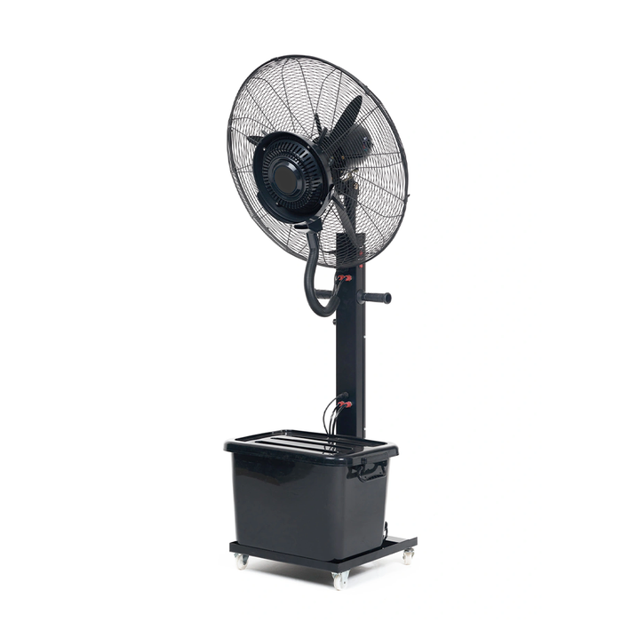 Ventilador Nebulizador Industrial 26 Pulgadas con Agua para Exterior
