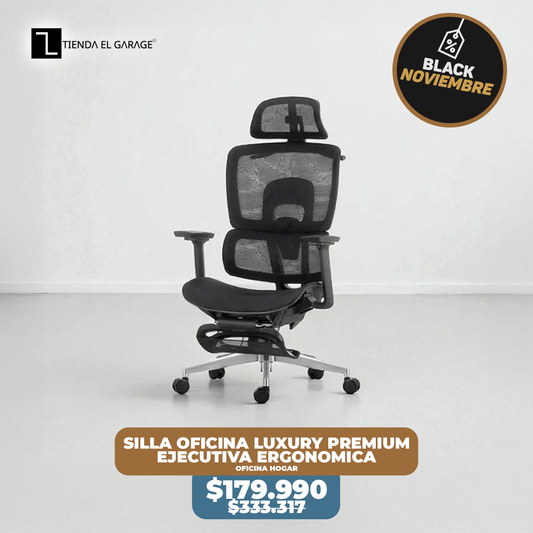 Silla Oficina Ejecutiva Ergo Luxury Premium Ergonómica Reclinable