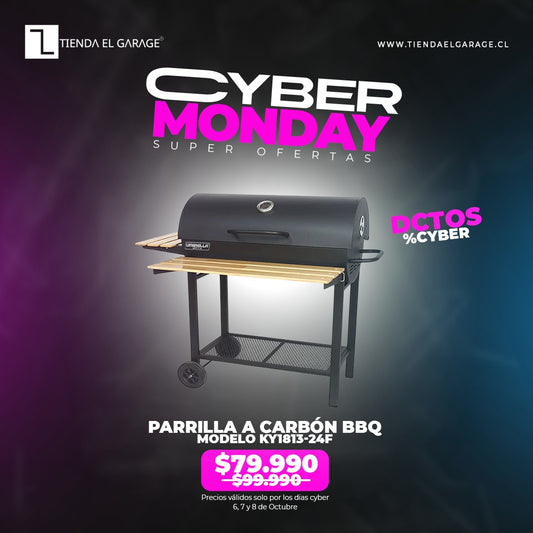 🔥 Parrilla a Carbón BBQ – MODELO KY1813-24F