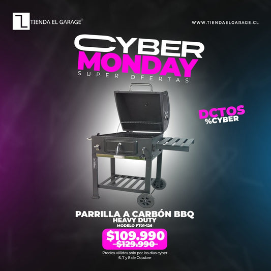 🔥 Parrilla a Carbón BBQ Heavy Duty – MODELO FT01-126