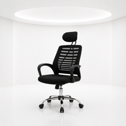 Silla Ejecutiva Escritorio Ergonomic Con Apoyacabeza Basic