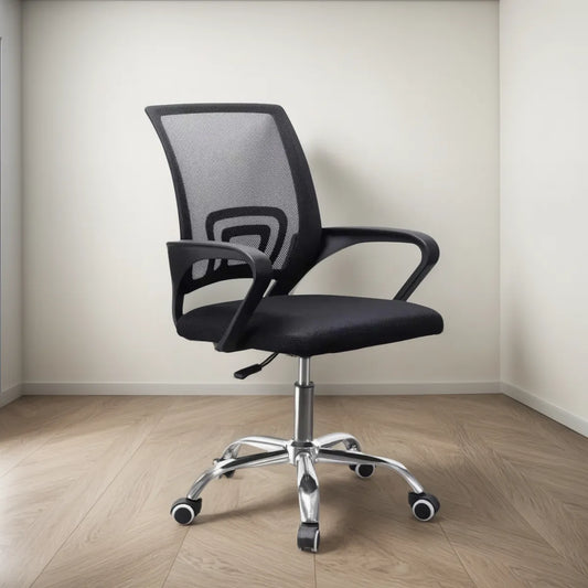 SILLA EJECUTIVA ESCRITORIO ERGONOMICA BASIC NEGRA