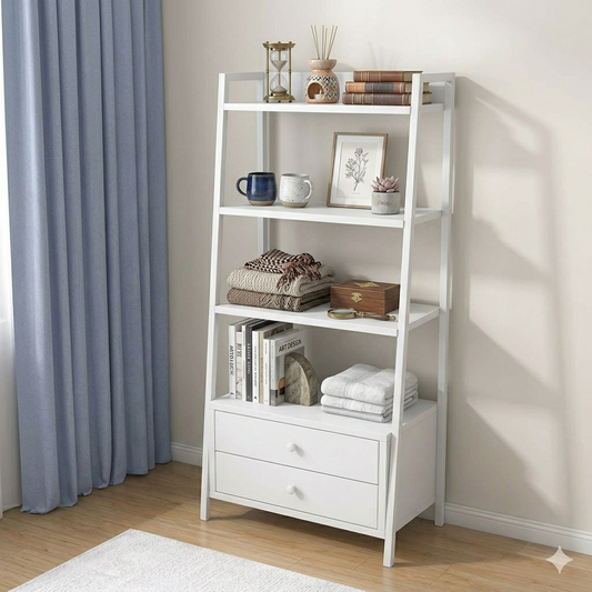 Estantería Metálica 4 Niveles Tipo Librero Living Comedor