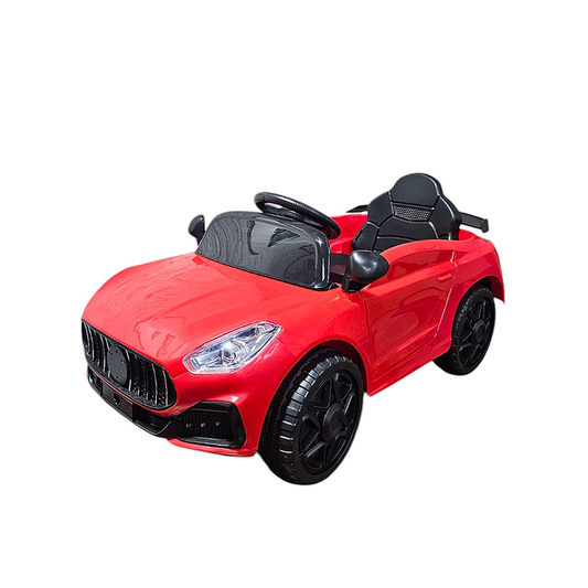 🏎️ Auto Eléctrico Deportivo para Niños ROJO  – 6V + Control Bluetooth + Luces LED