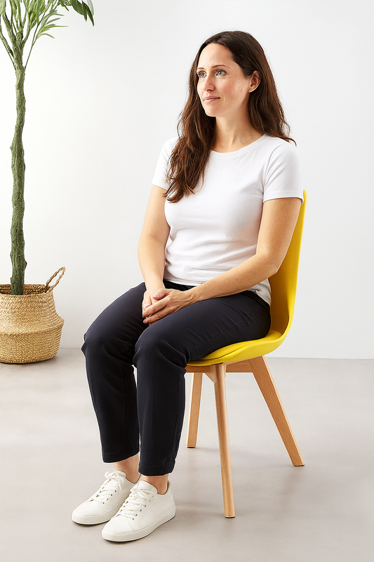 Pack 6 Sillas Eames Acolchadas Color Amarillo para Comedor y Oficina