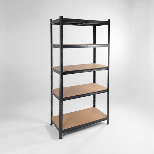 Estantería Metálica 5 Niveles 90x40x180 cm – 175 Kg por Nivel | Multiuso para Bodega, Cocina, Garage o Oficina
