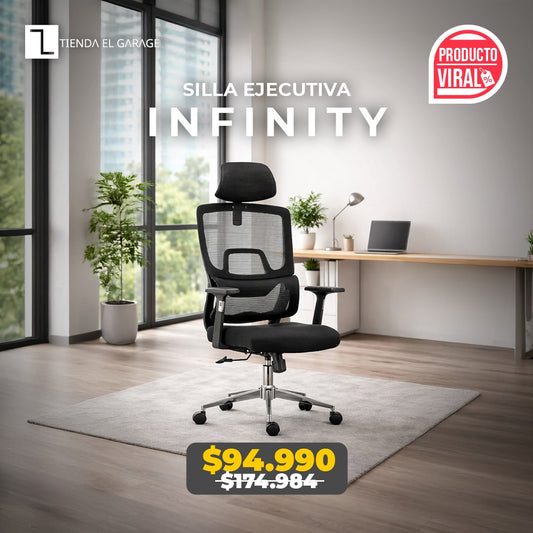 Silla Oficina Ejecutiva Ergo Infinity Premium Ergonómica Reclinable