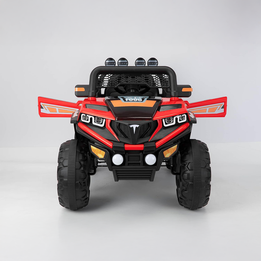 🚙 Jeep Eléctrico para Niños Modelo ROJO  KP-600 – 12V 2 Motores + Control Remoto-