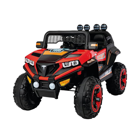 🚙 Jeep Eléctrico para Niños Modelo ROJO  KP-600 – 12V 2 Motores + Control Remoto-