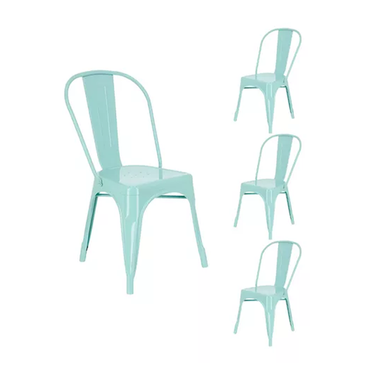 Pack 4 Silla Tolix Basic Menta